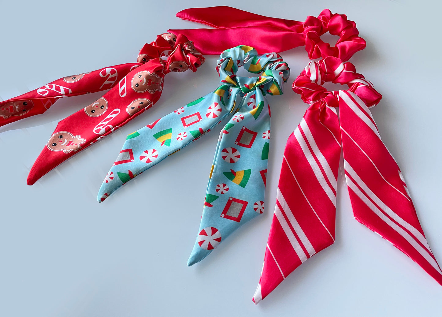 Holiday Scrunchie Scarf