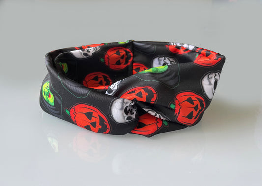 witch season, halloween, halloween, halloween season, skull, skeleton, pumpkin, scary, horror, cute, headband, black, orange, green, goblin, goblins, smiles, fall, back to School