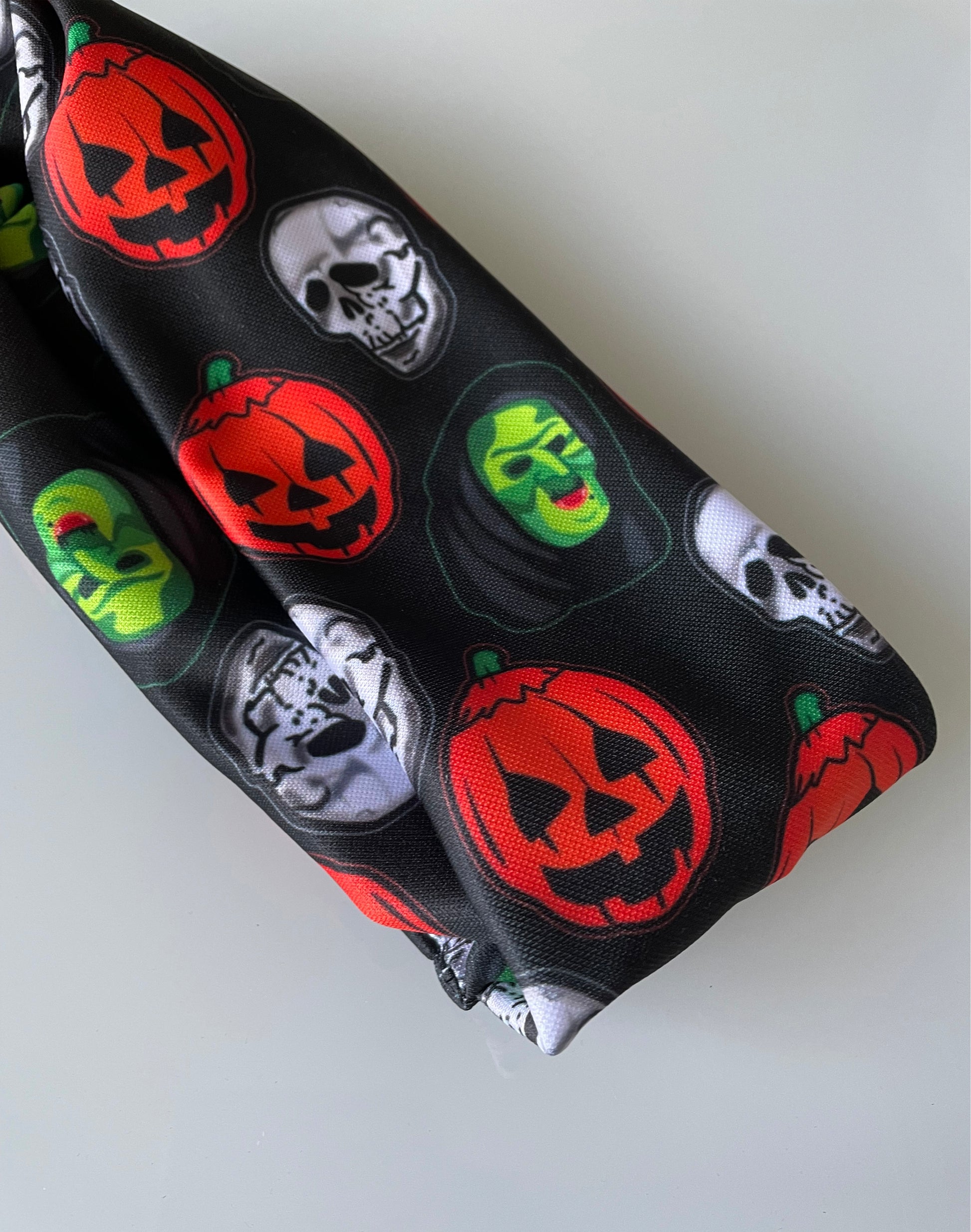 witch season, halloween, halloween, halloween season, skull, skeleton, pumpkin, scary, horror, cute, headband, black, orange, green, goblin, goblins, smiles, fall, back to School