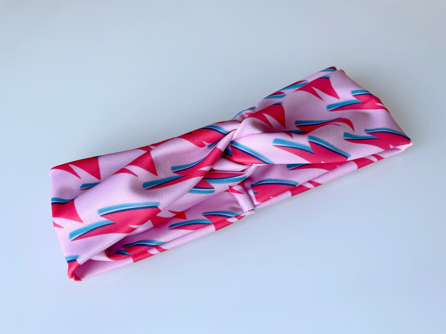 Lightning Bold Pink Headwrap Headband