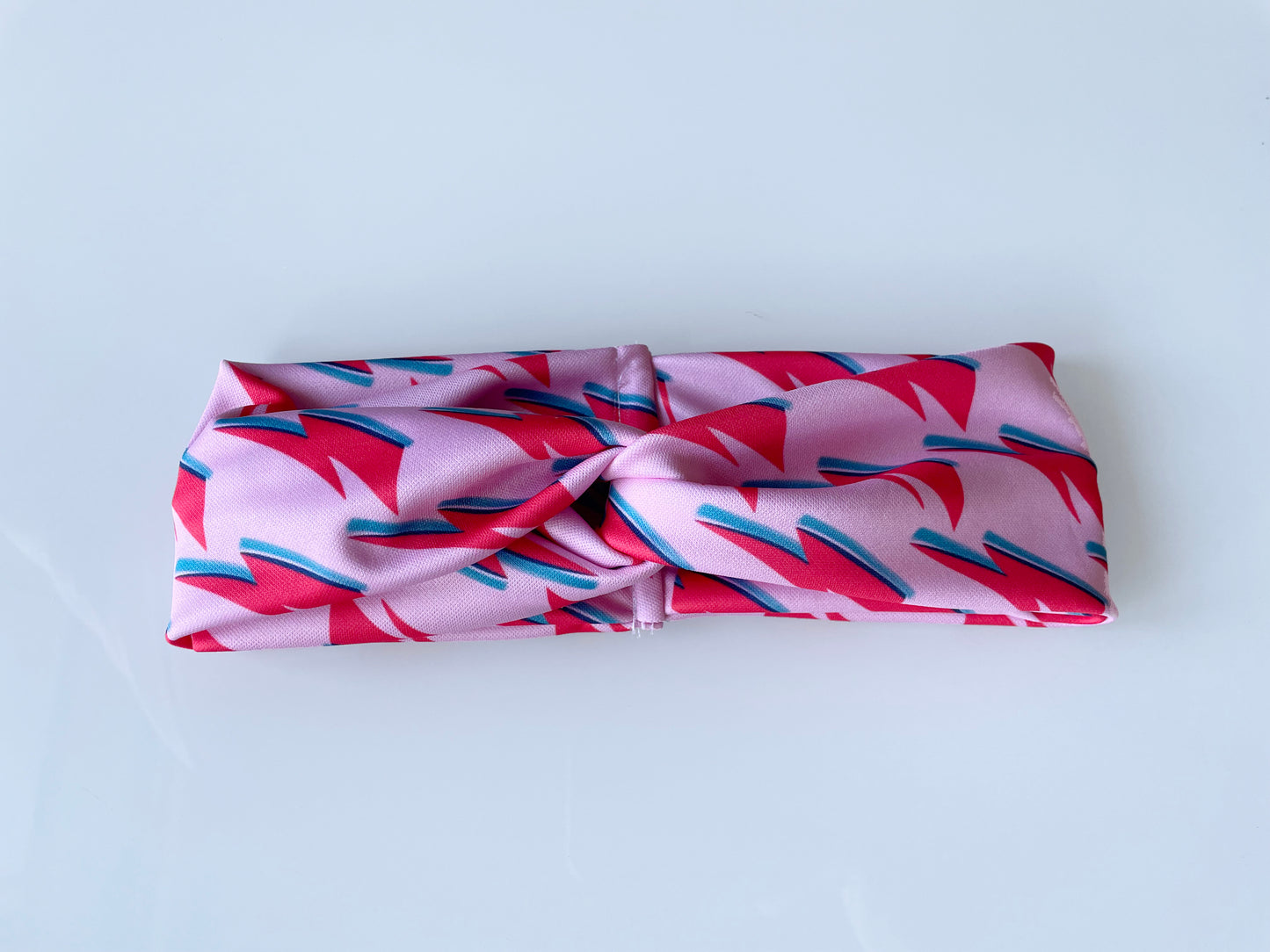 Lightning Bold Pink Headwrap Headband